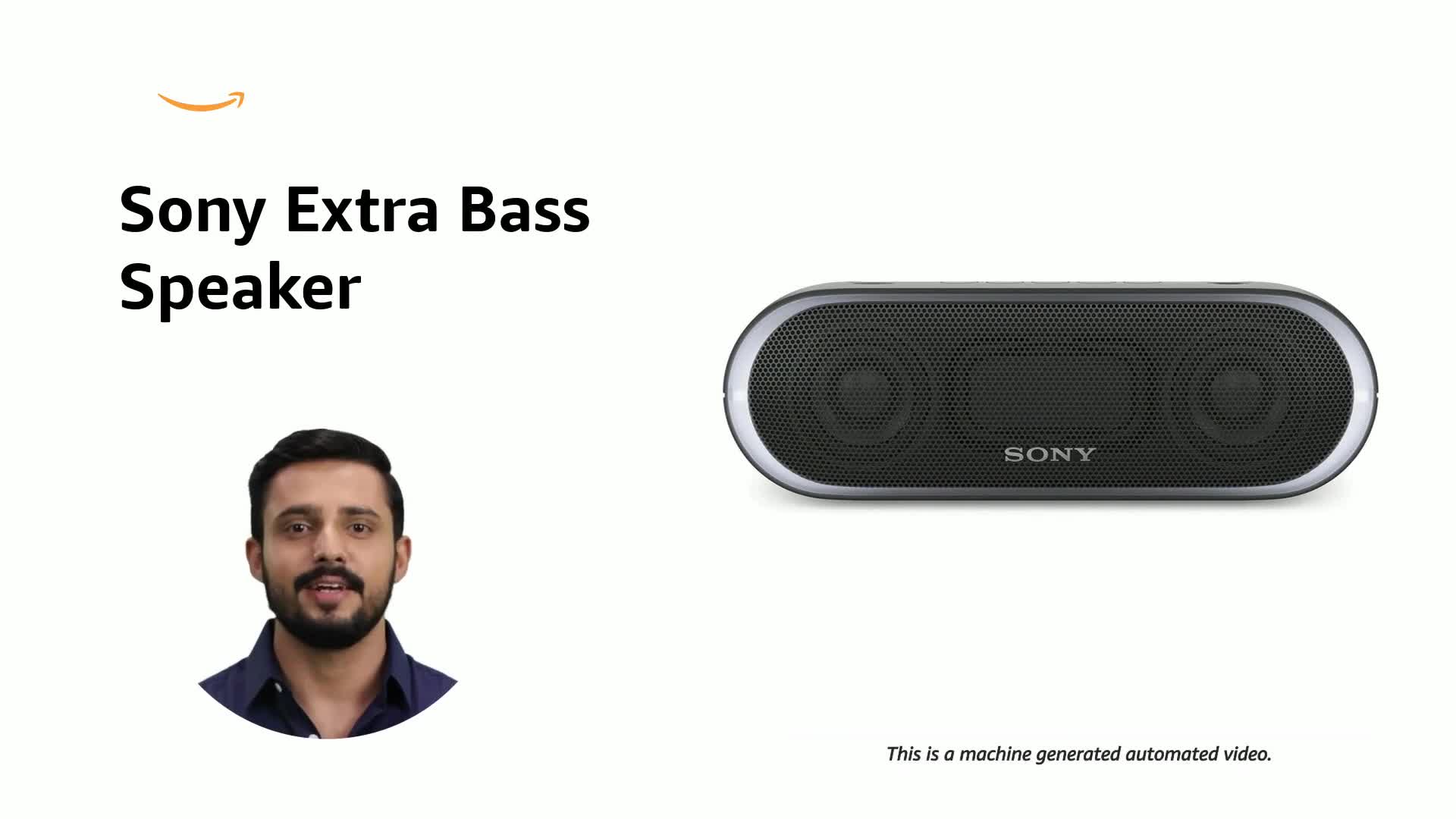 Sony SRS-XB20/BC in Portable Bluetooth Speakers (Black) : Amazon