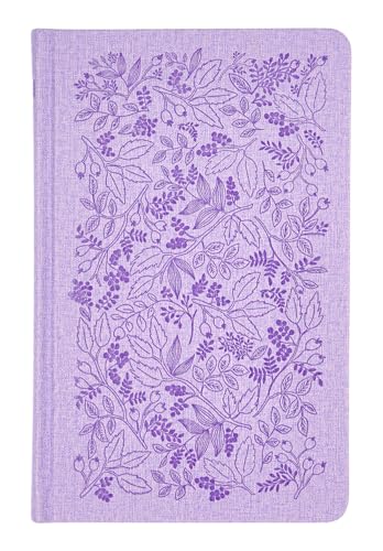 Bíblia Sagrada Slim ACF, Luxo, Couro-Soft sobre capa dura, lavand...