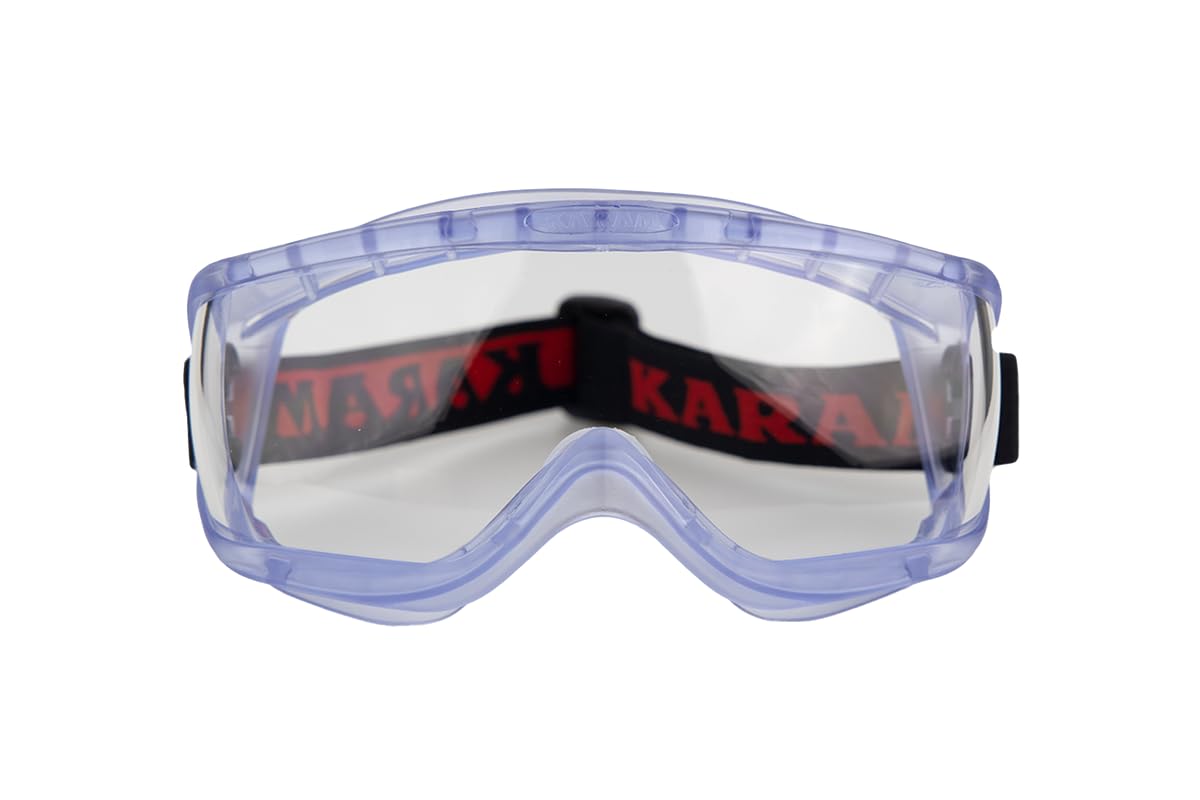 Karam ES008 Chemical Splash Safety Goggles | Safety Glasses for Multipurpose Use for Laboratory, Chemical & Construction Work | Lightweight Design (B0815BLSKX) Amazon Price History, Amazon Price Tracker