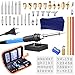 Produktbild ETEPON 48PCs Brandmalerei Lötkolben Set, Brennstift Werkzeug für Holz Leder Gravieren Einbrennen (ET005-02)