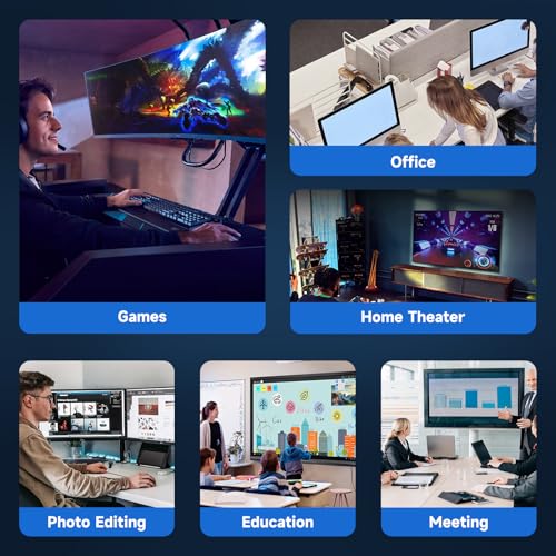 Reatan Gaming mini pc A8 with AMD Ryzen 7 8745HS, 32GB DDR5 1TB Oculink Mini Computers,Radeon 780M Graphics NVMe PCIe4.0 SSD Up to 4.9GHz, USB4.0 HDMI DP USB-C WiFi-6E BT-5.2 Desktop PC - Image 8