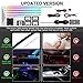 Dreamcolor Acrylic Interior Car LED Strip Light with Wireless APP, RGB 10 in 1 with 175 inches 593 LEDs Fiber Optic Ambient Lighting Kits, 16 Million Colors Sound Active Function Car Neon Lights