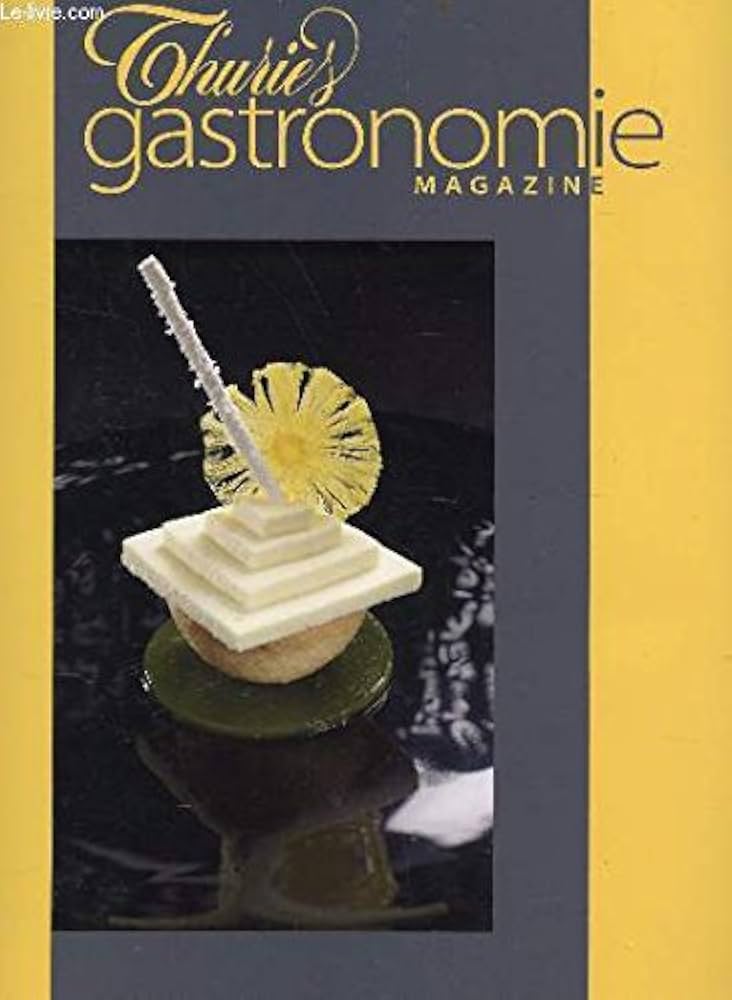Thuries GASTRONOMIE Magazine4冊セット Thuries GASTRONOMIE Magazine4冊セット Thuries GASTRONOMIE