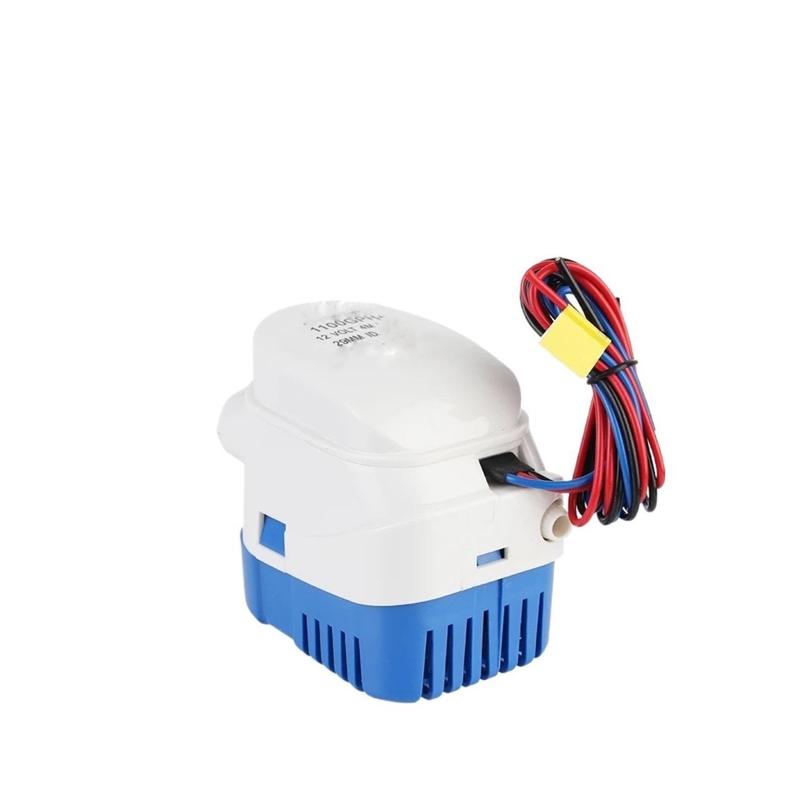 1 szt. Zatapialna pompa zęzowa do łodzi DC elektryczna do wody morskiej 12 V 24 V V 1100 GPH automatyczna z przełącznikiem(12V)