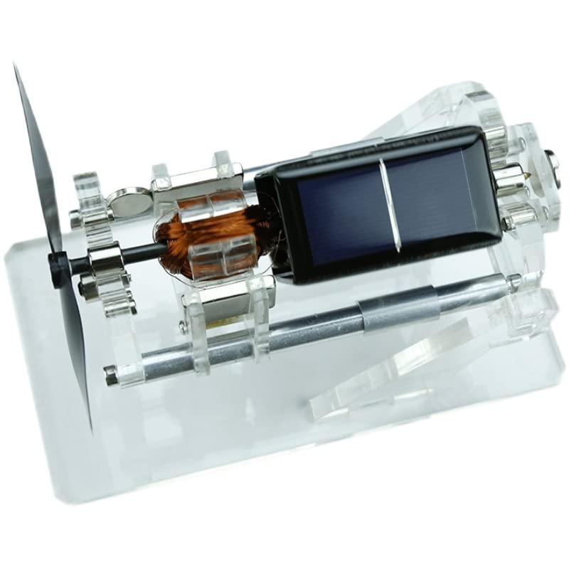 doublelayer Fan Leaf Magnetic Suspension Solar Motor Solar Motor Electronic Science Experiment DIY