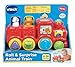VTech Roll & Surprise Animal Train, Red