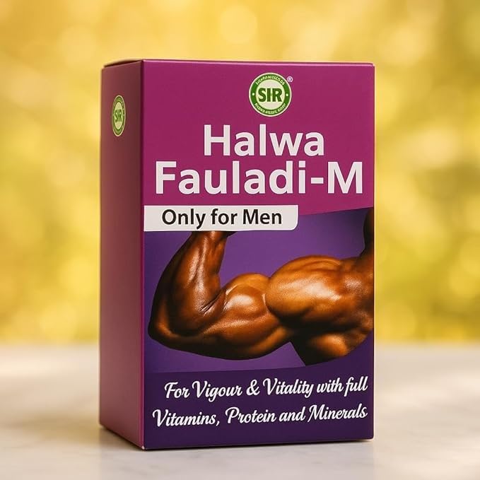 SHARIFI HALWA FAULADI-MALE (500g) H F | Herbal Male Wellness Tonic | Traditional Unani Formulation for Strength, Vitality & Energy | 100% Natural Herbal Supplement