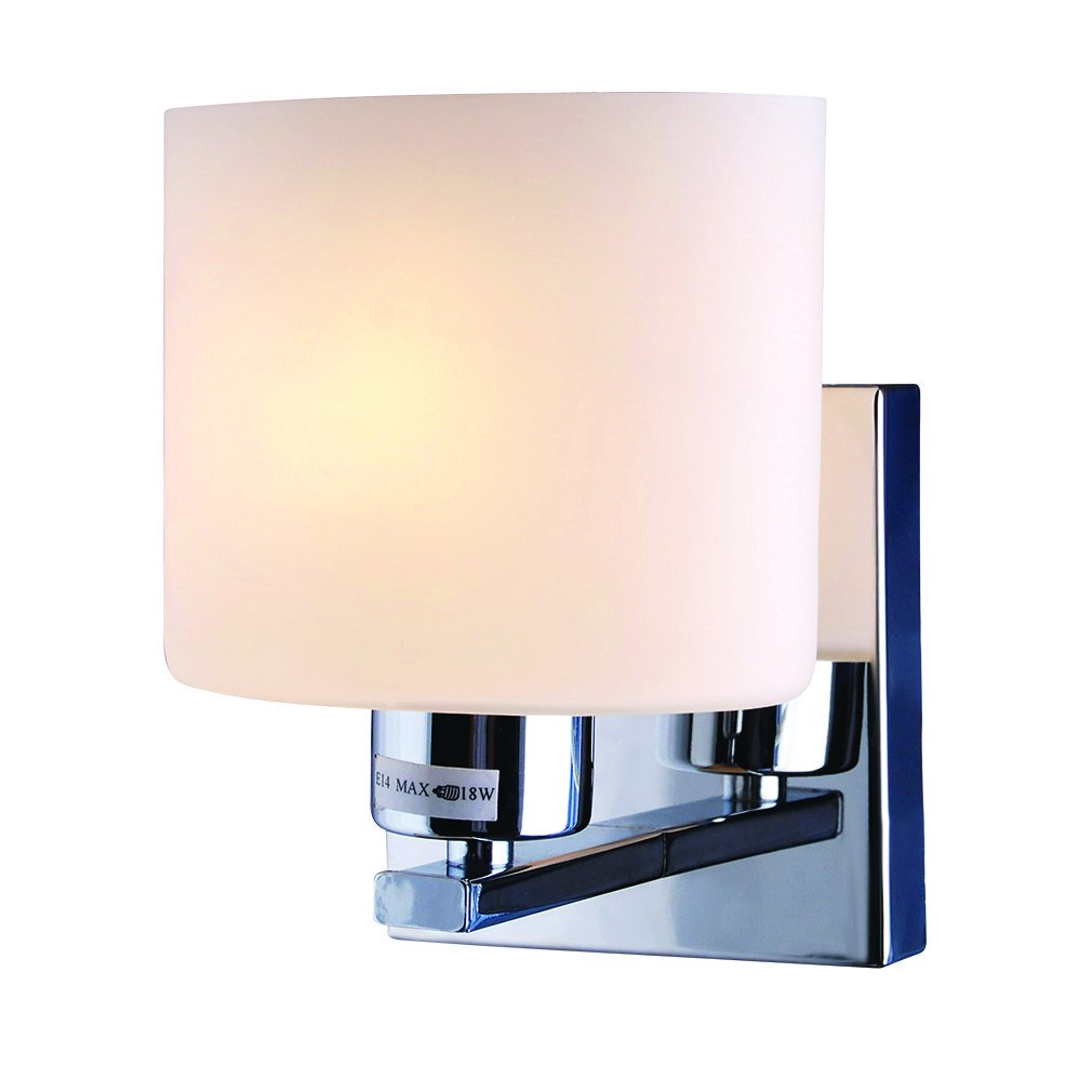 Wall Lights, Wall Lights Indoor Wall Light Lamp, Chrome & Glass, Indoor Glass Shape Chrome Sconce Lighting Corridor E14 40W