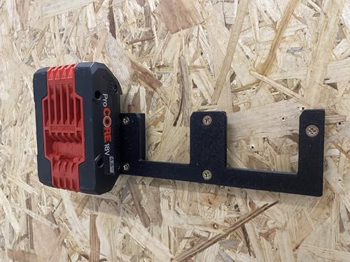 Akku Wandhalterung für Bosch 18V Akku Professionnel Blau ProCore Akkuhalter Wandmontage (3 Fach)