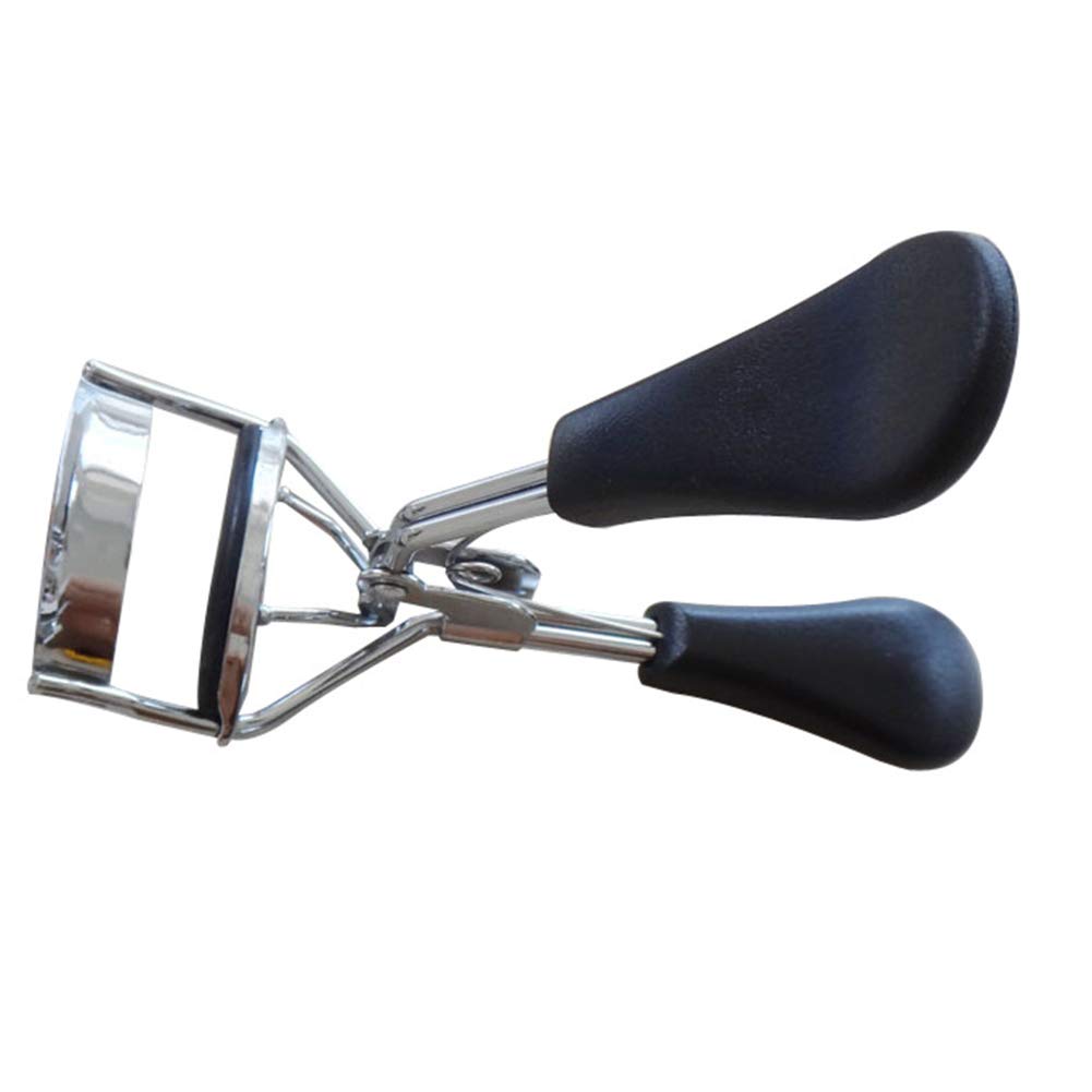 shlutesoy False Eyelashes & Adhesives Portable Eyelash Curler Maker Eye Lashes Clip Women Beauty Cosmetic Tool Gift Silver