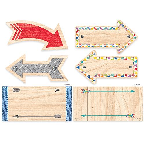 Creative Teaching Press Upcycle Style Arrows 6" Designer Cut-Outs