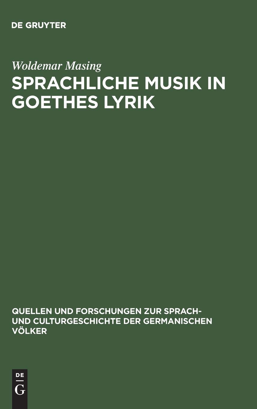 Sprachliche Musik in Goethes Lyrik
