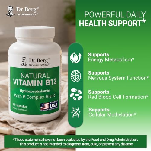 Dr. Berg Nutritionals Natural B12 Supplement