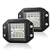 Flush Mount Led Pods Liteway - 5 Inch Spot Flood Combo Beam LED Light Bar - 4800LM Work Driving Lights Off Road for Jeep Trucks Tractor SUV 4x4 ATV UTV - 2 Pack