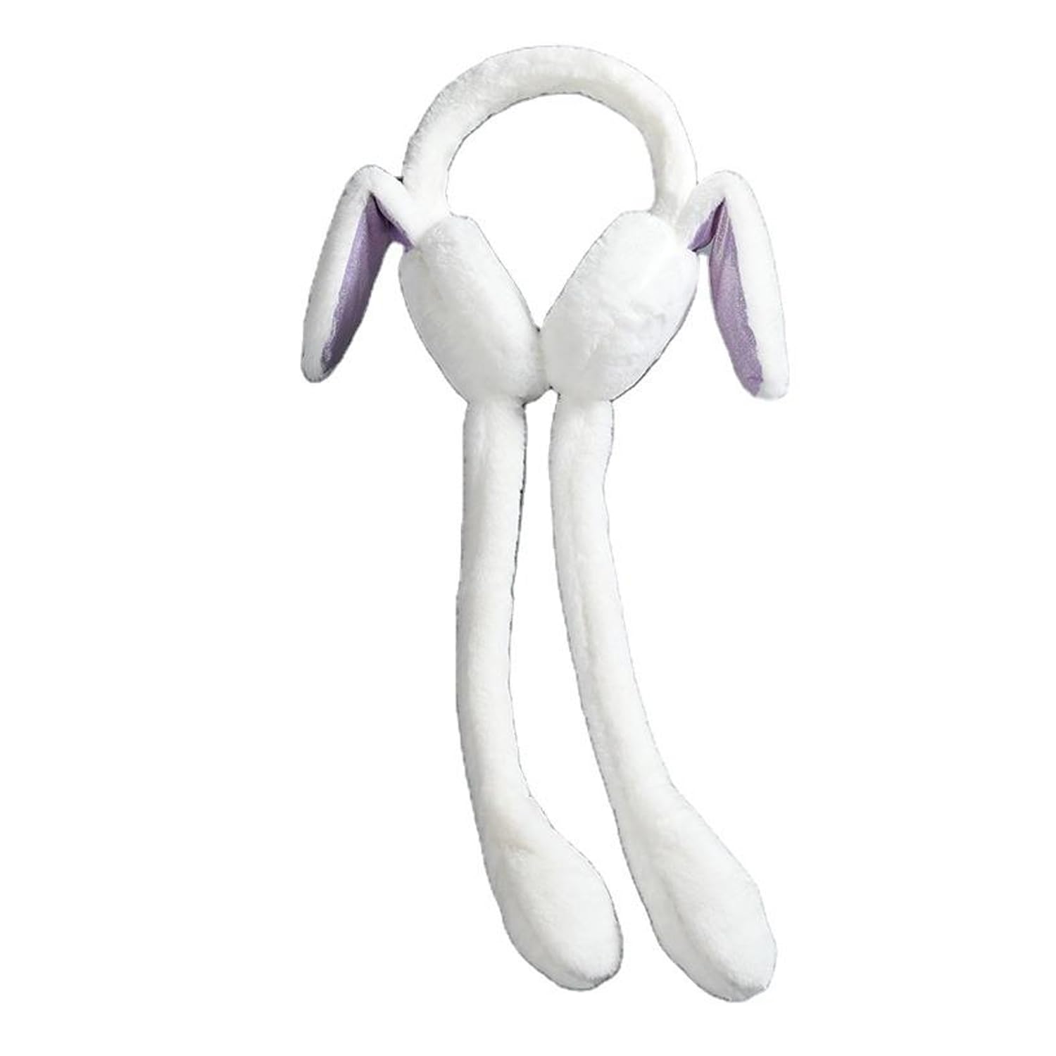 aadikart Ear Muffs for Winter | Moving Rabbit Ears Cute Bunny Earmuffs for Girls, Boys, Women | Soft Warm Plush Faux Fur Ear Warmers for Cold Weather Ideal.-picture-23
