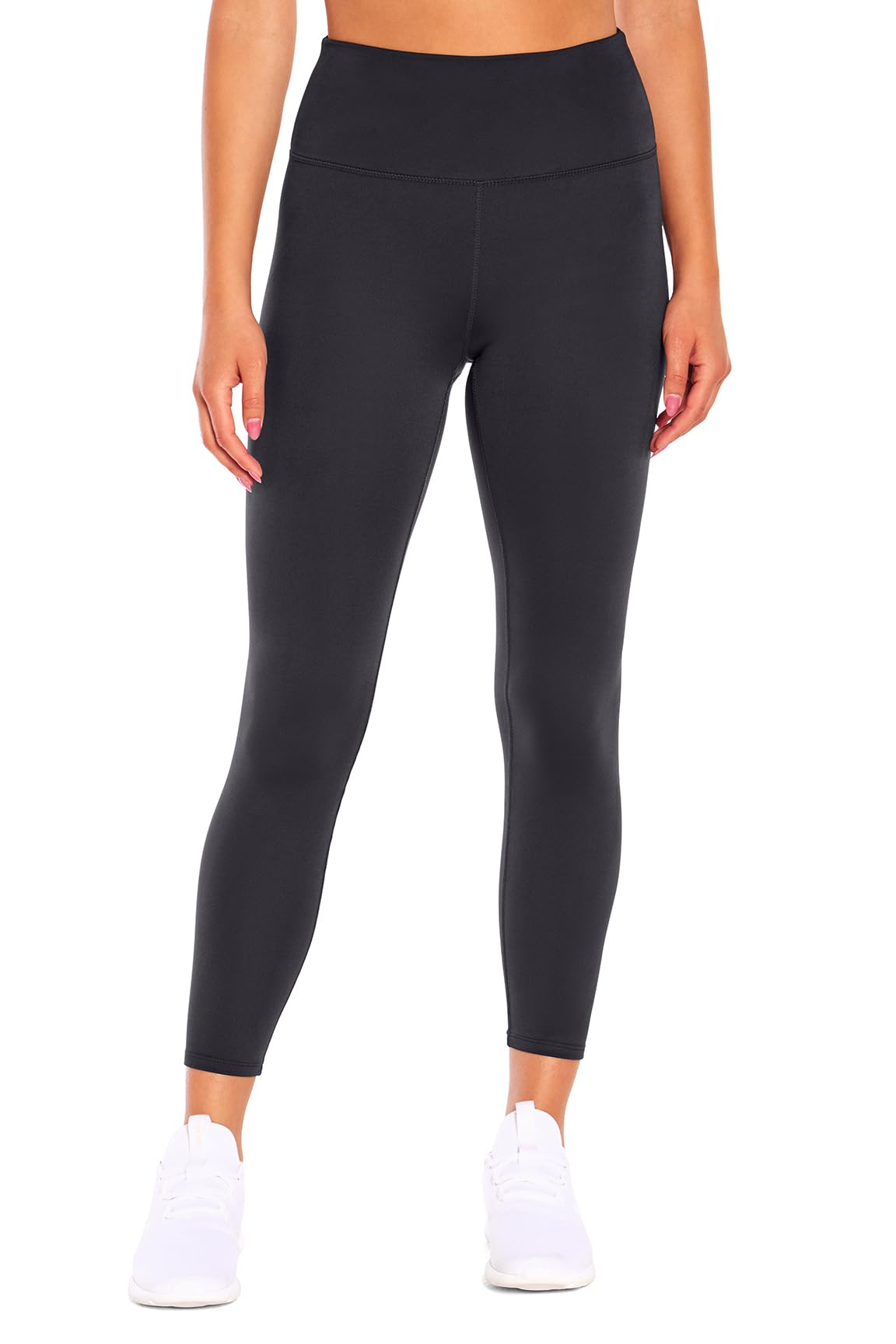 Balance Collection Women's Black Karma High Rise Leggings, Medium