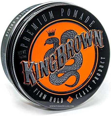 King Brown Premium Water Based Pomade 2.6oz