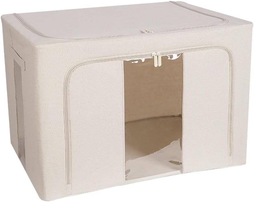 JSEIAJB Large Capacity Visual Storage Box, Bedroom Wardrobe for Storing Cotton Quilts and Clothing