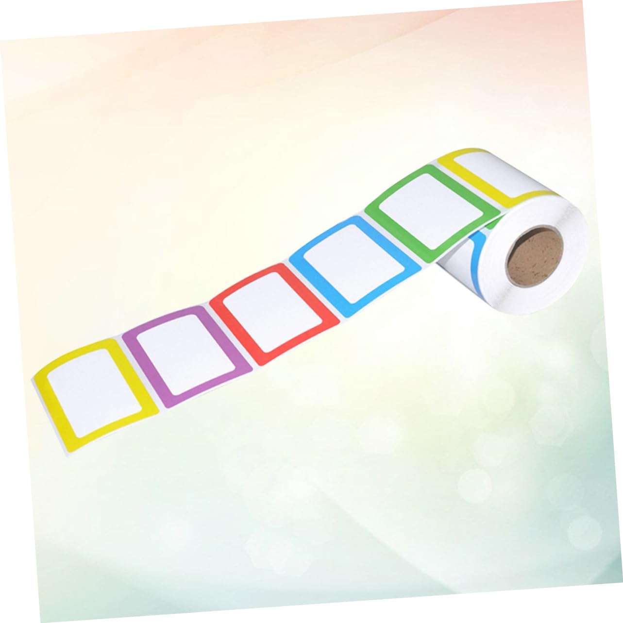 NUOBESTY Etichette Adesive Colorate Etichette Autoadesive Codice Barre Identificative Carta Per Scrivere Mano