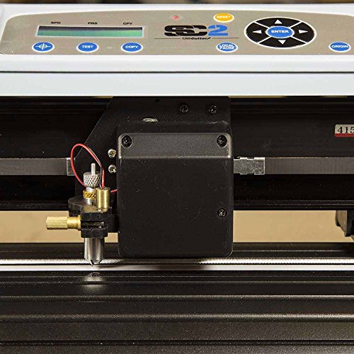 Uscutter 28" Sc2 Vinyl Cutter Plotter Machine W/Catch Basket, Oracal 651, Tape, Tools (Signshop Bundle) #TOP3