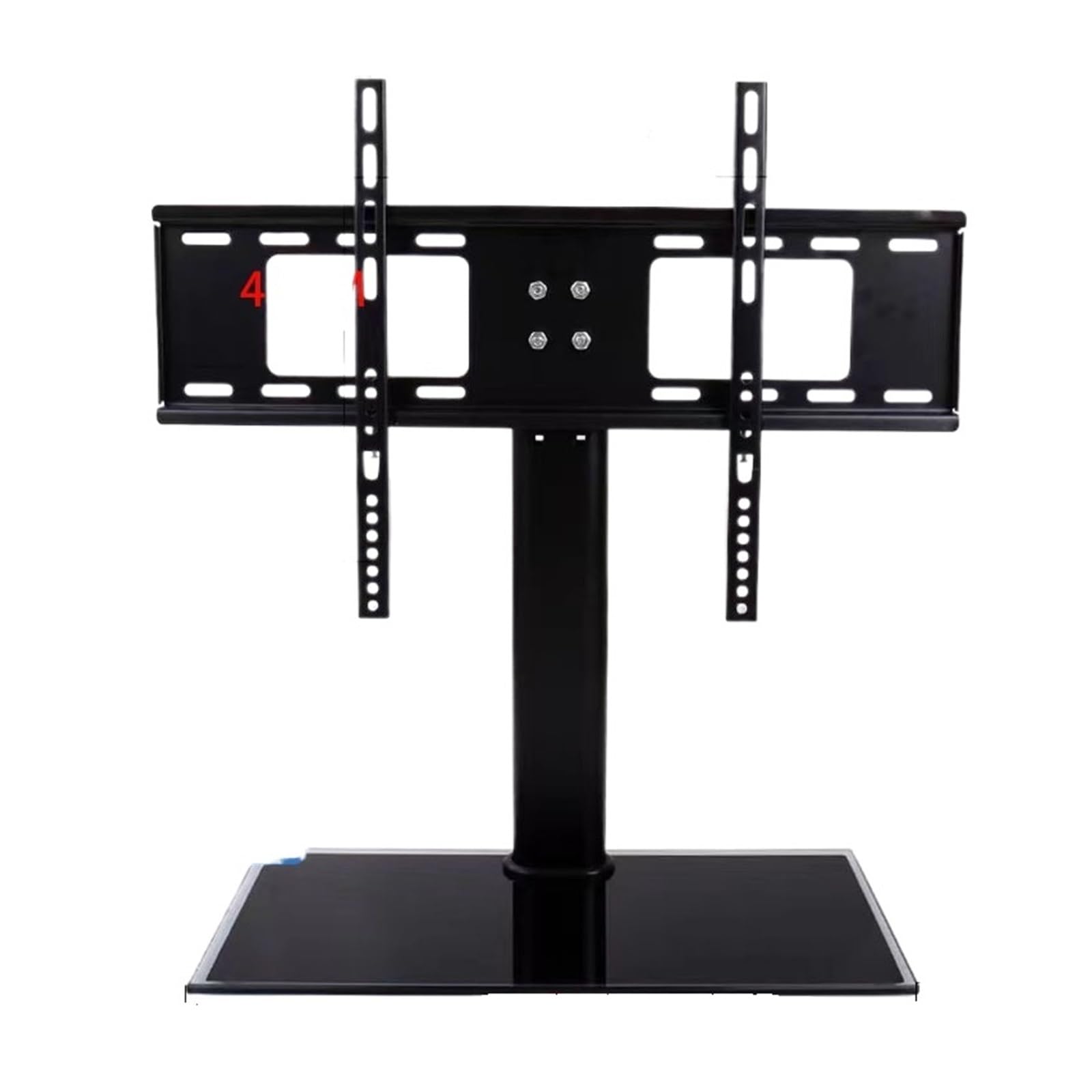 Ikpgbzxm One Color Monitor Stand, Floor Double Column Base, Height Increase(Medium37-55Inch)