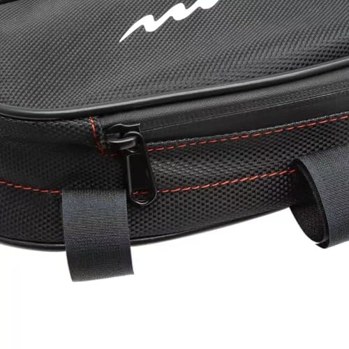 Alforjas para motocicleta V-Strom DL1000 (2013-2020), impermeables, con cierre de cremallera, montaje en chasis, pack de dos unidades miniatura 7