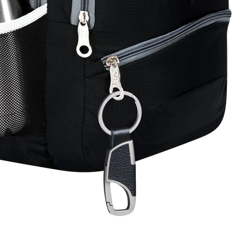 Image of Kraptick Keychain - Unisex Stainless Steel Key Holder for Bike, Car, Scooter & Home Compact Durable Rust-Resistant Keyring for Travel, Office & Daily Use-VV