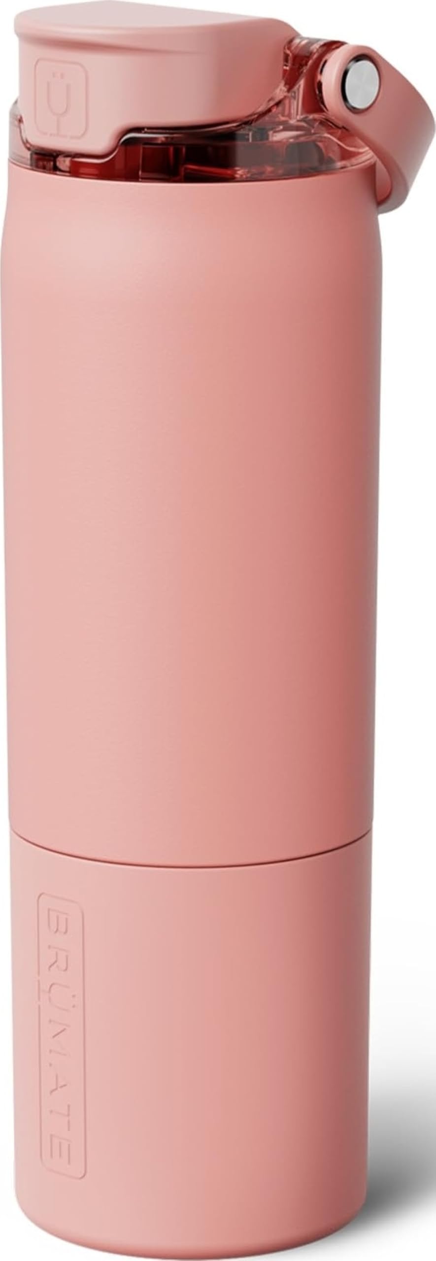 Brümate Guava Rise 750Ml Insulated Water Bottle With Straw, 100% Leakproof