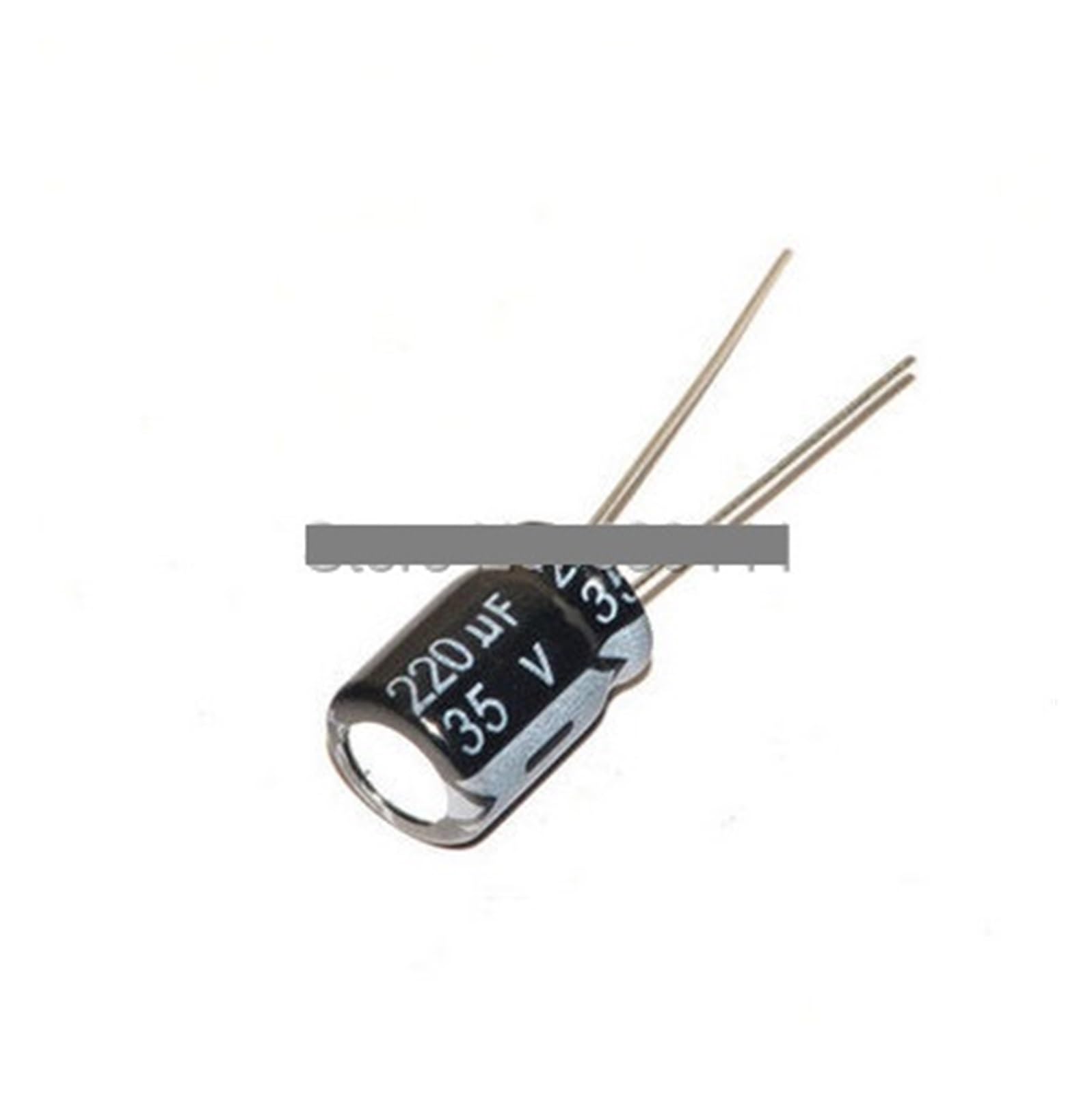 500PCS 220uF 35V 35V220UF 105C Radial Electrolytic Capacitor 8x12mm