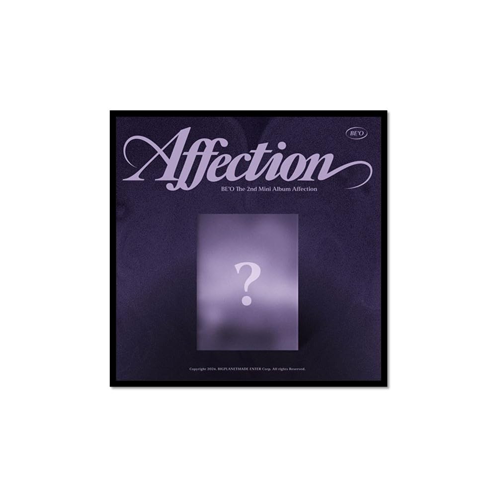 CD K-Pop BE'O Affection Mini Album Box par Dreamus