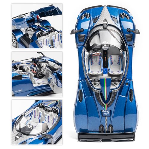Modelo a escala 1/32 Pagani Zonda HP, carro de juguete miniatura 3