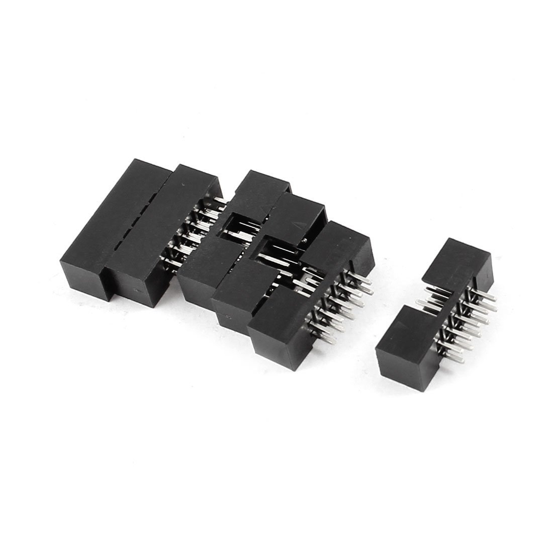 Muskan Enterprises -ME 6Pcs 2x5 Pins 2mm Pitch Straight Angle