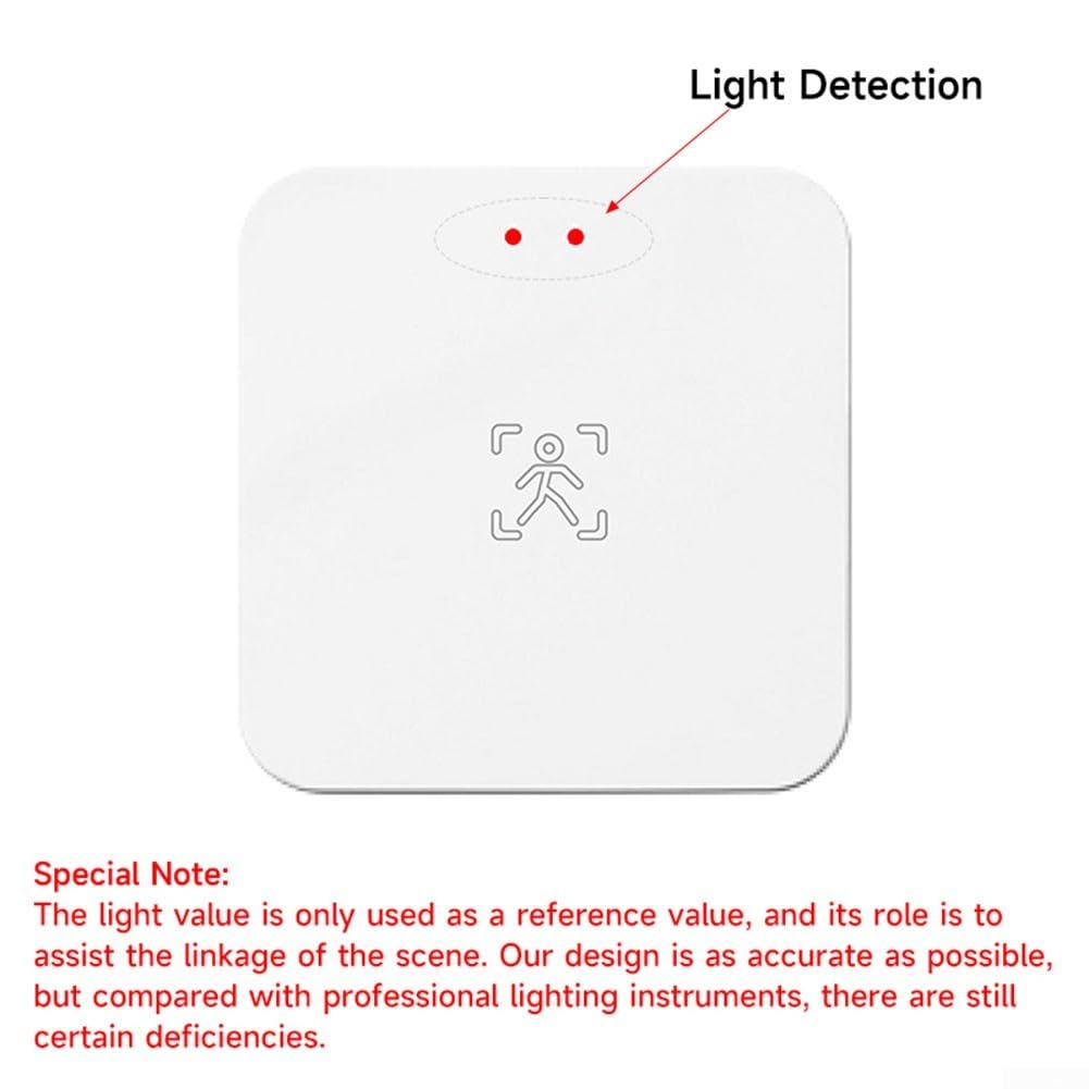 Sensor de Movimiento Inteligente para Seguridad en el hogar, Sensor de Presencia Humana, diseño de bajo Consumo y Respetuoso con el Medio Ambiente (versión WiFi)