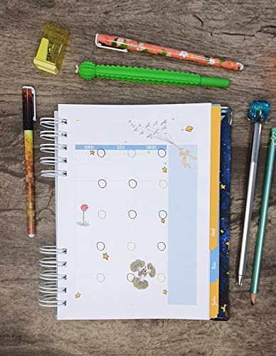 Planner permanente - Pequeno principe Glitter