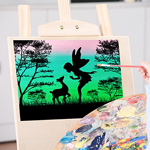 Fantasy Stencils For Painting On Wood Reusable Dream Templates Diy Crafts Scrabooking 16 Pcs Silhouette Art Supplies #TOP6