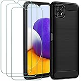 [Lo Que Obtienes] --- 1x Funda, 3x Vidrio Templado protector de pantalla, 3x Toallitas húmedas, 3x Paño de microfibra, 3x Absorbedor de polvo y guía para la pegatina, 1x manual de instrucciones en inglés.