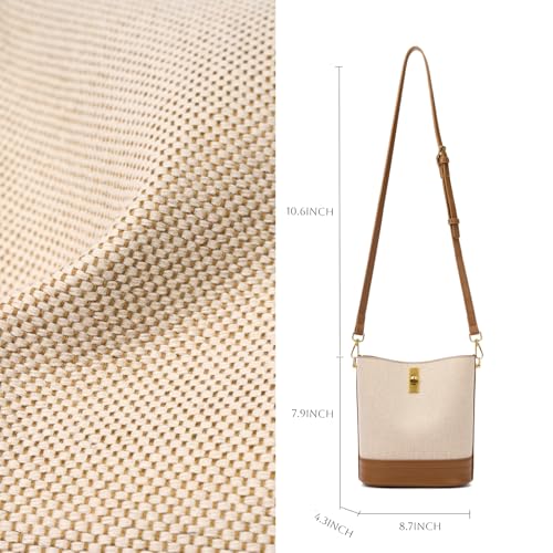 Small Bucket Bag Bucket Purse for Women Shoulder Purse Crossbody Handbag Mini Faux Suede Hobo Bag3