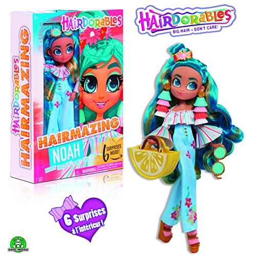 Hairdorables, Hairmazing, Poupée Mannequin 26 cm avec surprises, Modèles aléatoires à collectionner, Jouet pour enfants dès 3 ans, HAG00