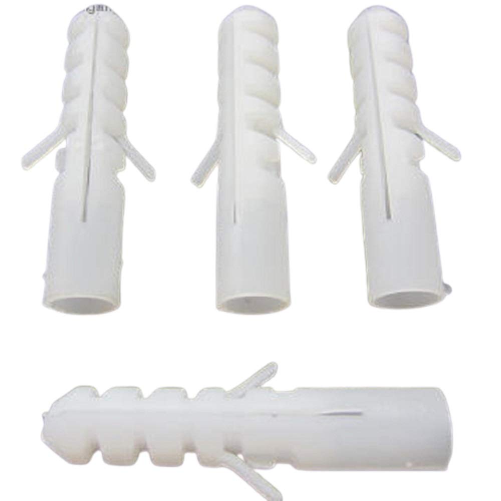 Q1 Beads 500 Pcs 30x6 mm / 1.25 Inch Plastic Wall Plugs, Nylon Sleeves, Rawl Plug, Screw Sleeve, Gitti, Screw Anchor-image-30