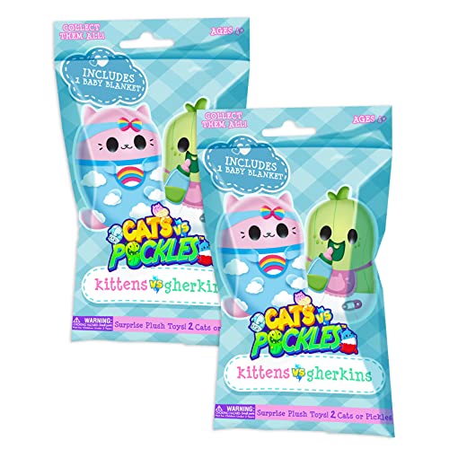 Kittens vs Gherkins - Mystery Bag - Contains 2 Pairs of 3