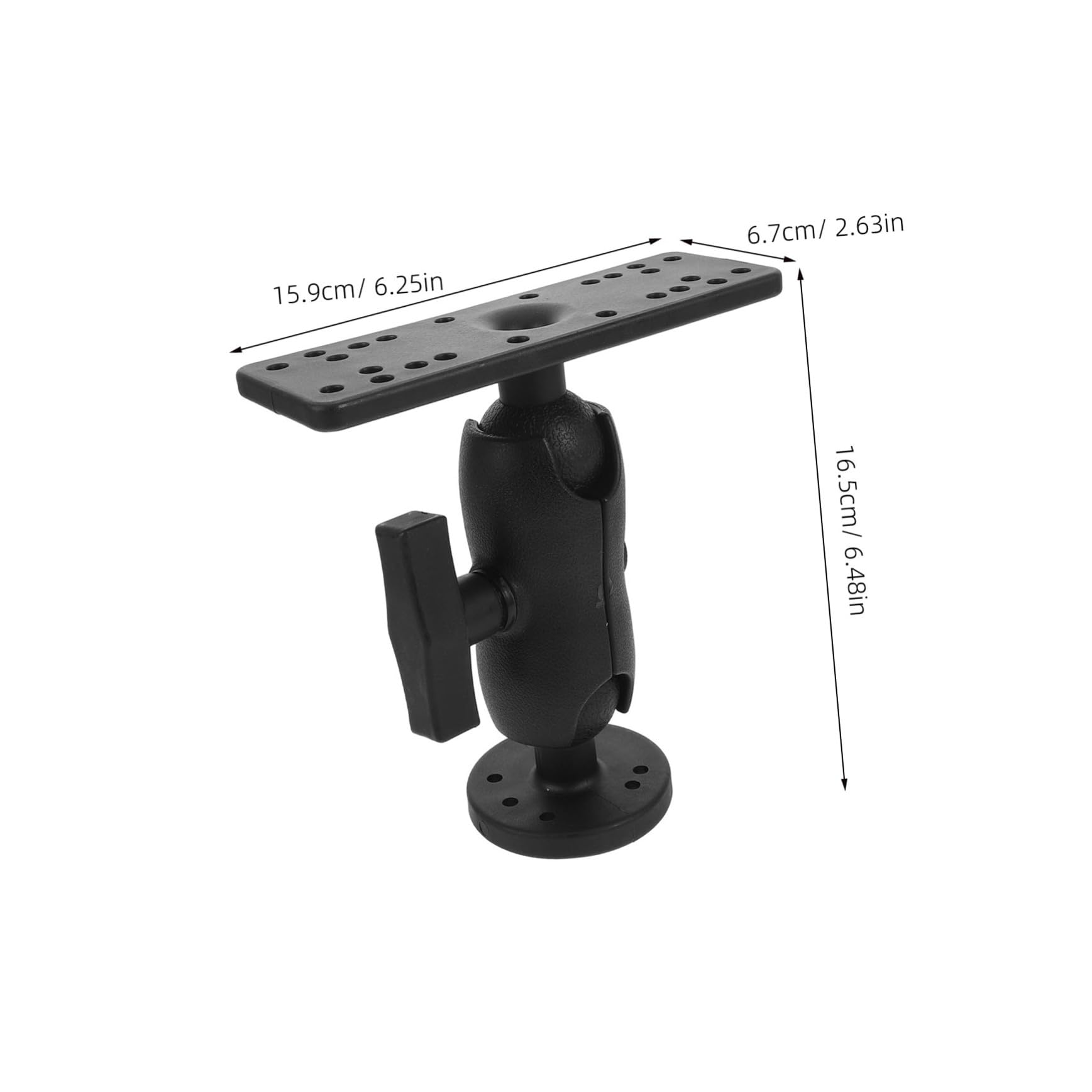 Support De Chasse Poisson Support Universel pour Sondeur Plaque De Montage