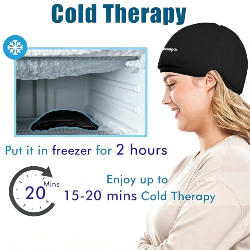 Image of Cold Cap, Black, Large