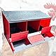 IKLOB® Legenest für Hühner mit 3 Kammern – XXL Nestbox aus Kunststoff mit Rollboden – Nistkasten gegen Eierpicken – für bis zu 14 Legehennen – Montage ohne Werkzeug