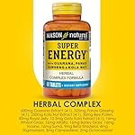 MASON NATURAL Super Energy, Made with Guarana, Panax Ginseng & Kola Nut for Optimal Performance & Energy, 30 Day Supply - Image 4