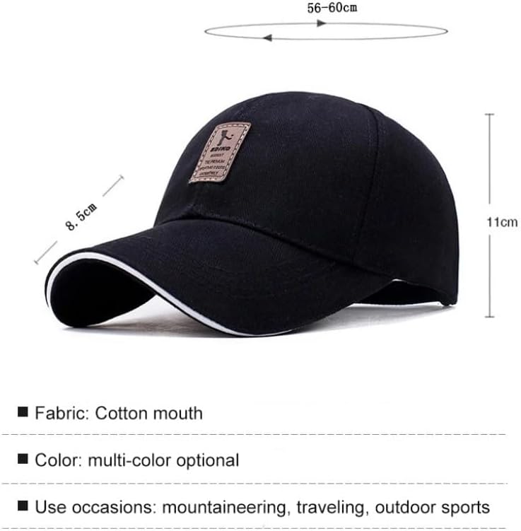Sports Cap for Outdoor Activities and Sports in General Sun Hat Cap Men and Women Baseball Fishing Golf Hiking 4x4 (H-B-Green) - Image 7