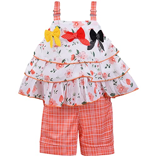 Image of Wish Karo Baby Girls Top and Shorts Dress for Girls-(csl289)