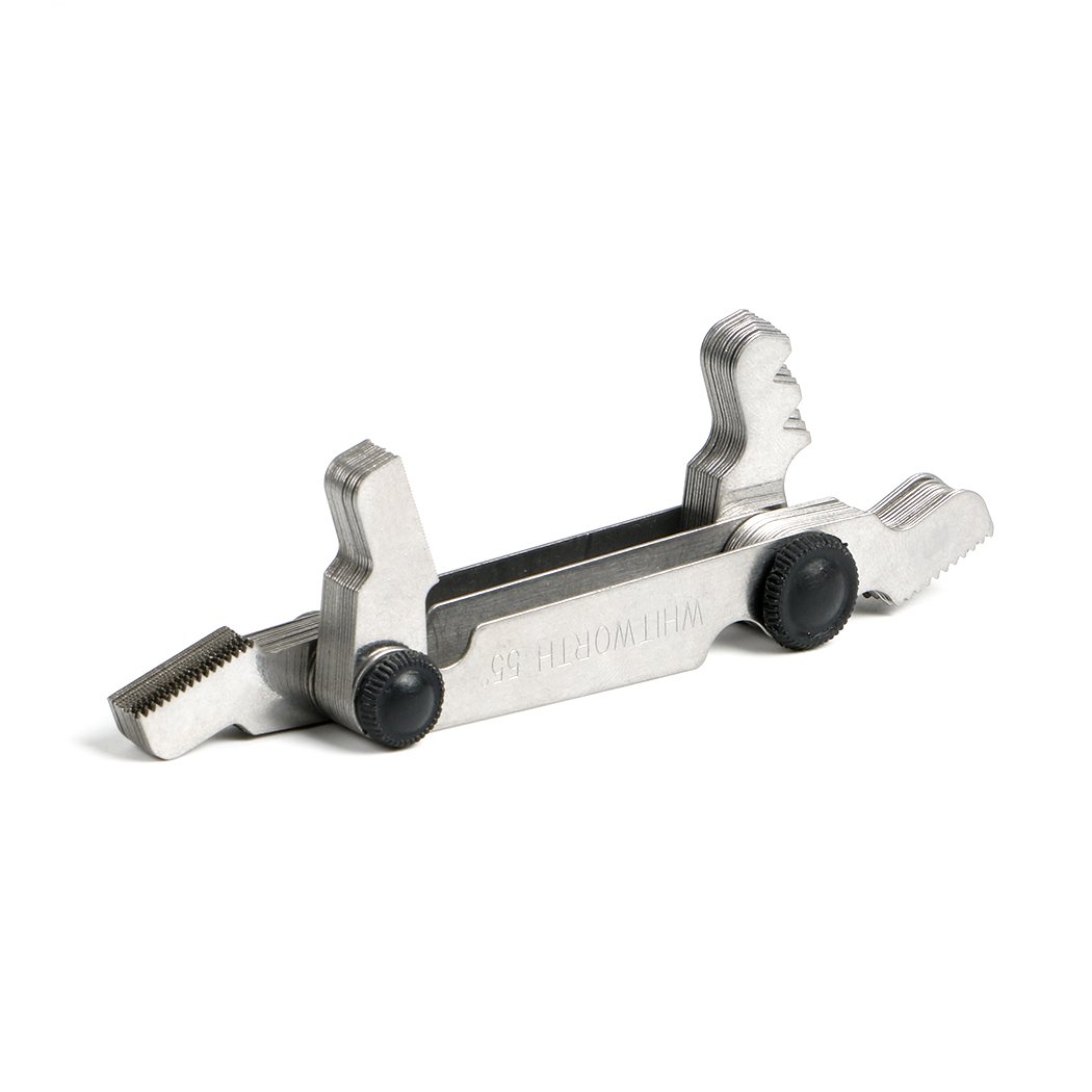 Jauge de Filetage avec 52 Lames Centre Gage/55 & 60° Inch & Métrique Jauges d'Epaisseur Jauge de Filetage Métrique Pas de Vis Outil de Mesure Vis Pitch Gauge