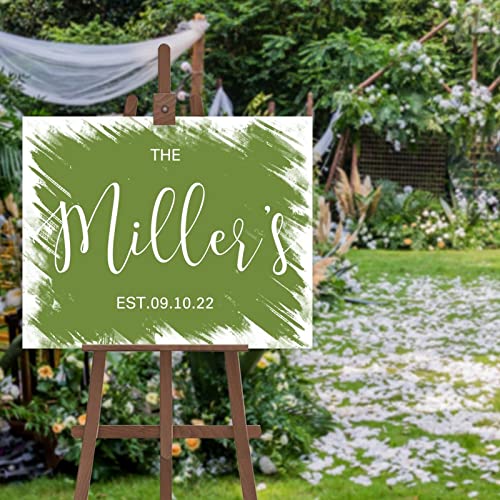 Panneau de calligraphie moderne d'entrée de mariage et décoration de fête