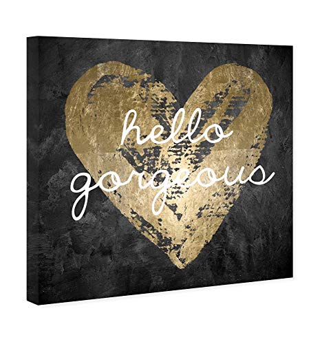 Typography and Quotes Wall Art Canvas Prints 'Gorgeous Salute' by The Oliver Gal Artist Co. - Used condition - Image 2