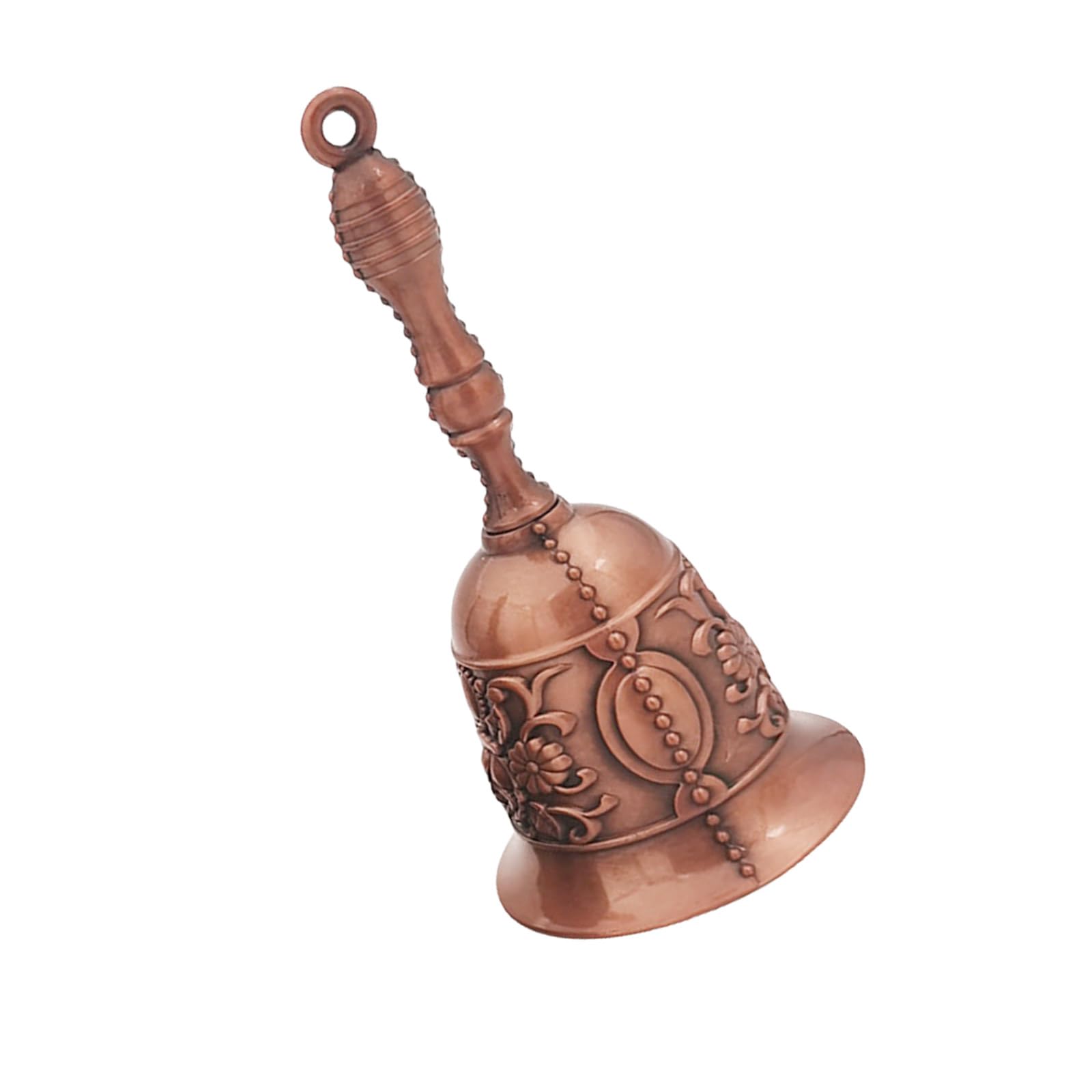 carotoe Retro Christmas Bells Elegant Metal Bells Embellishment for Traditional Christmas Celebration Decors